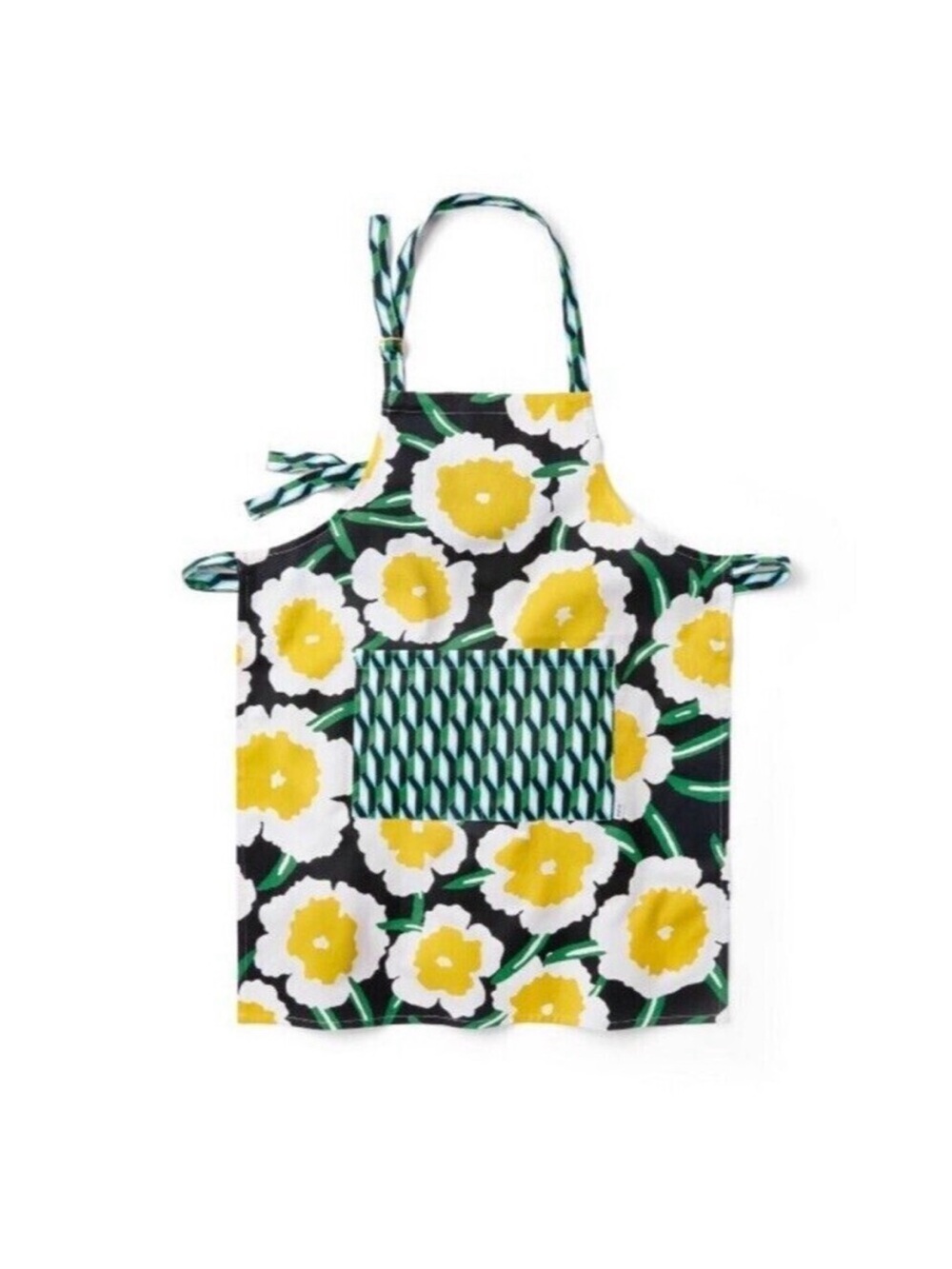 New Diane Von  Furstenberg x Target poppy geo print kitchen apron with pocket